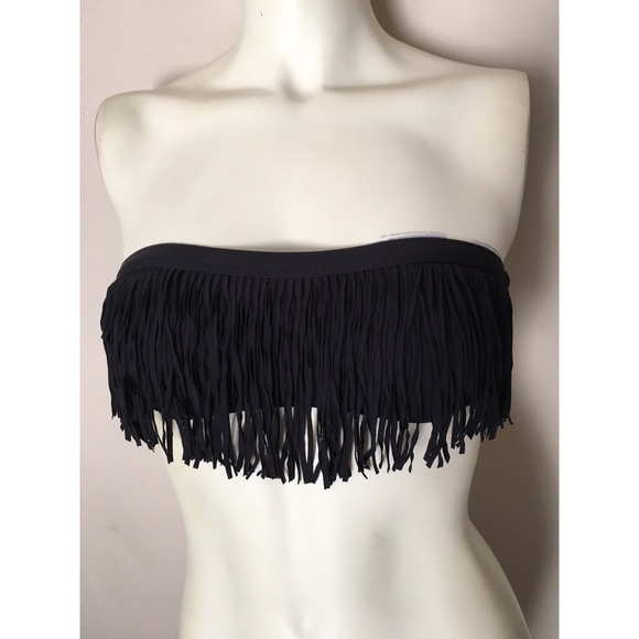 l*space Other - L SPACE fringe bandeau bikini top small